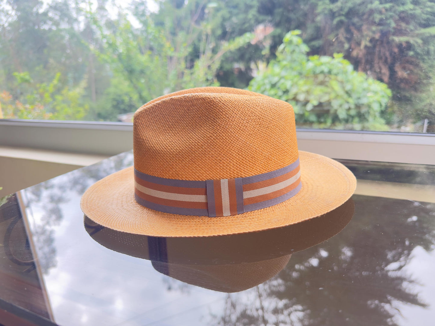Genuine Panama Hat Classic Toquilla Hat- Forma N- Tan