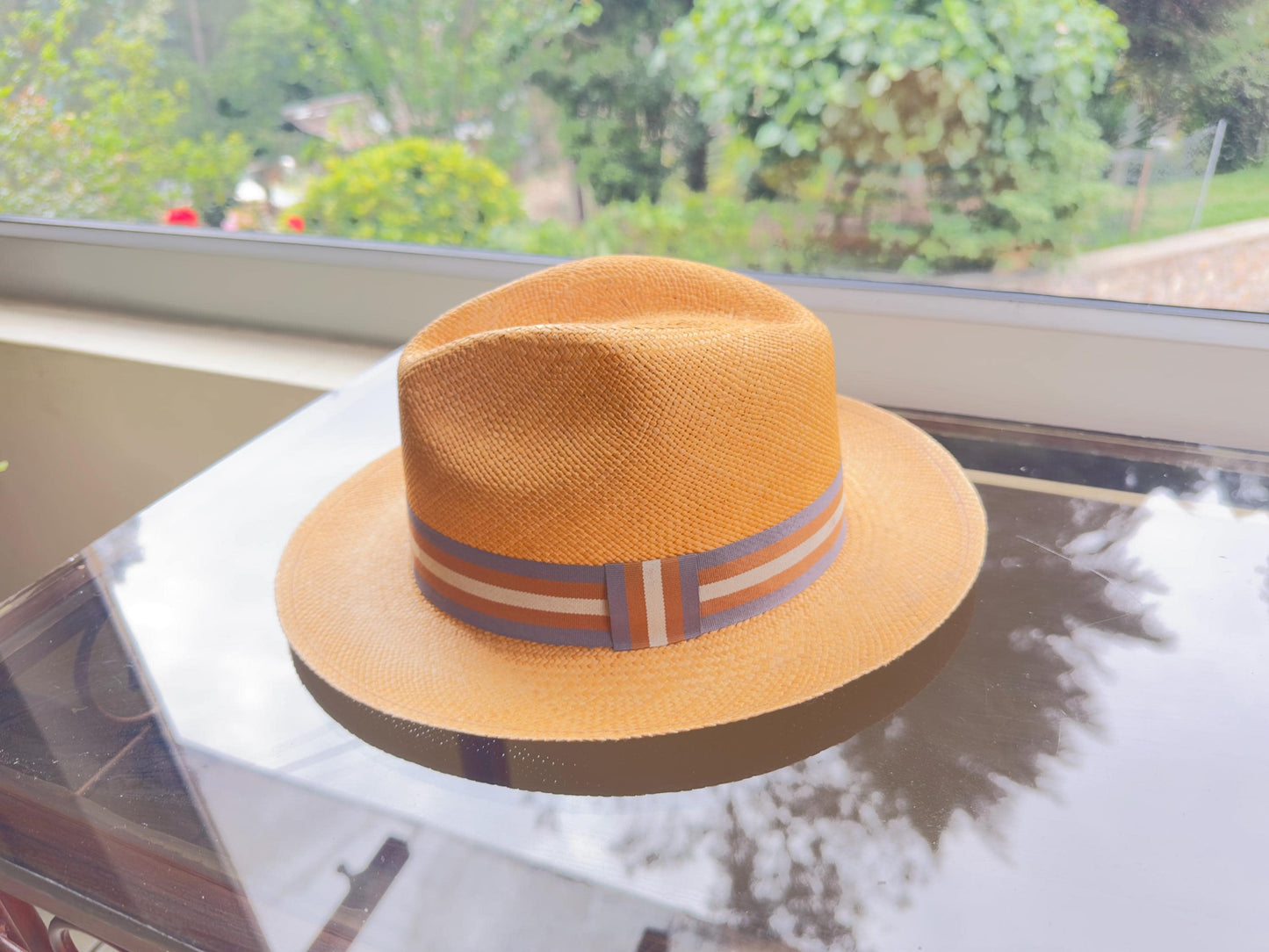 Genuine Panama Hat Classic Toquilla Hat- Forma N- Tan